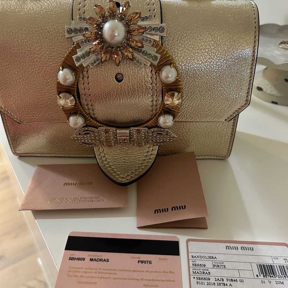 Authentic Miumiu Lady Miu - Picture 7 of 7